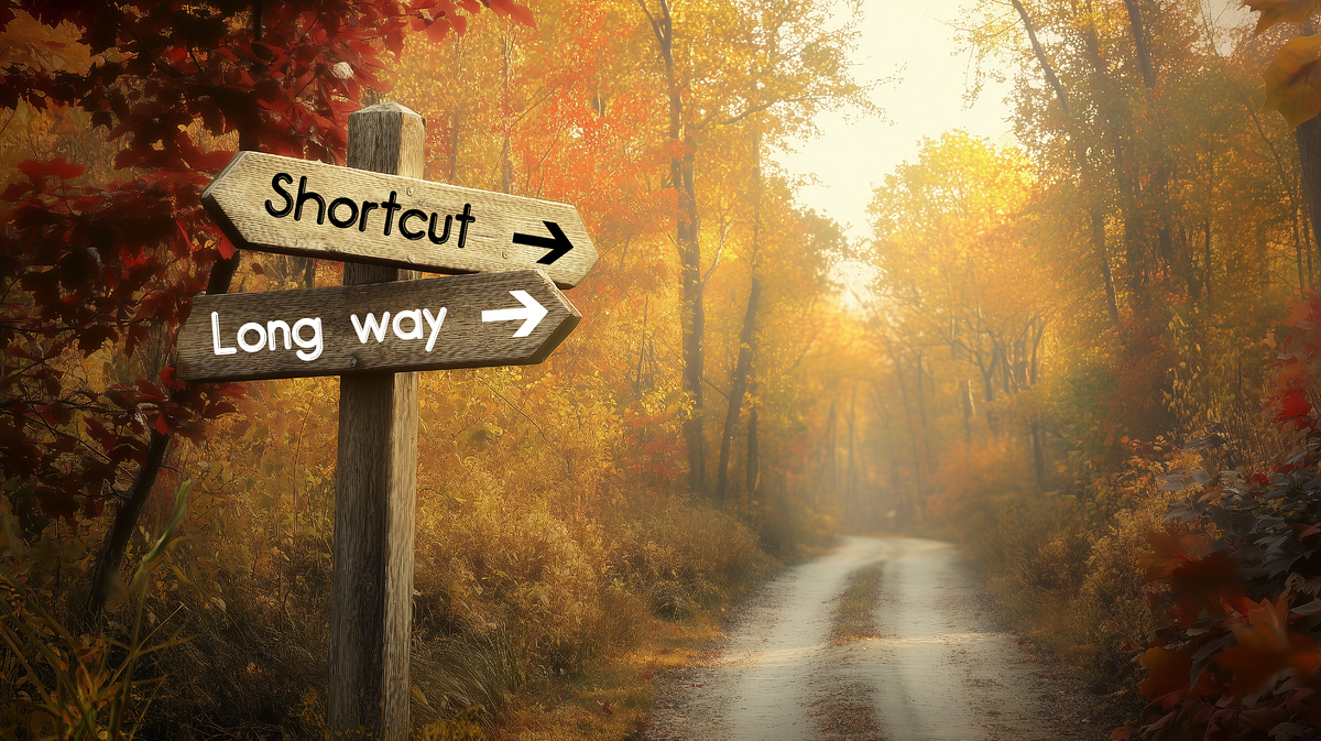 Shortcuts vs. The Long Road: Efficiency, Ethics, and Lessons| No Nonsense November (19/26)
